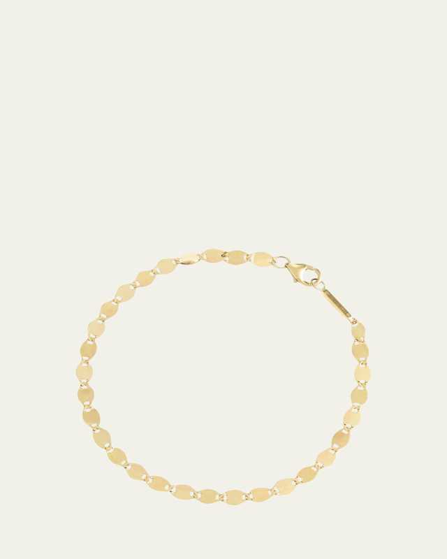 14k Gold Large Nude Chain Bracelet